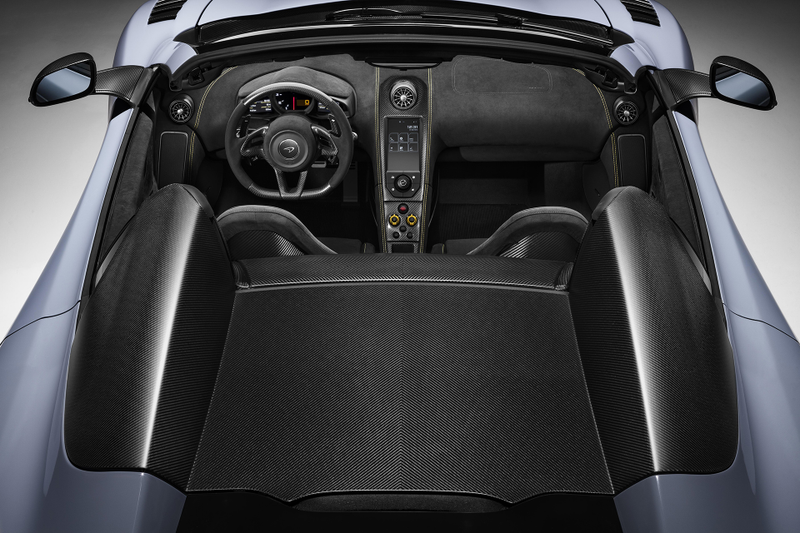 Illustration for article titled The McLaren P1 Farewell Is Dressed In Stunning Naked Blue Carbon